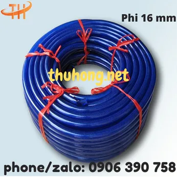 ỐNG NHỰA LƯỚI DẺO PVC Ø16 XANH DƯƠNG