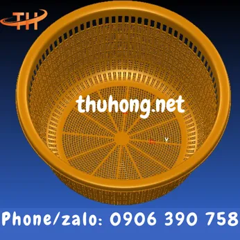 RỔ NHỰA NUÔI NGAO - SÒ - HẢI SẢN