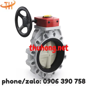 VAN BƯỚM NHỰA TAY QUAY PVC - UPVC