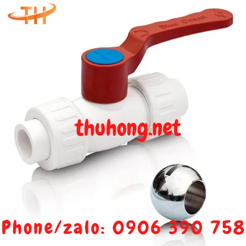 VAN BI NHỰA RẮC CO GẠT 2 ĐẦU