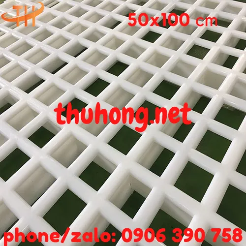 SÀN NHỰA NUÔI GÀ DÊ VỊT 50x100 LỖ VUÔNG
