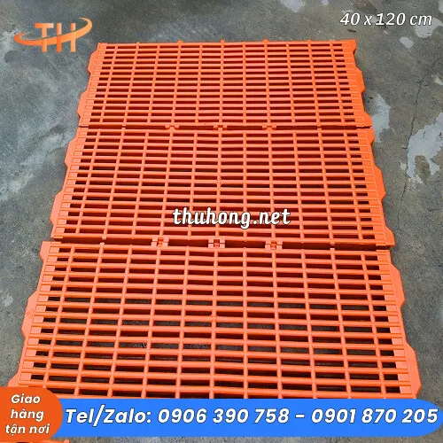 SÀN NHỰA NUÔI HEO 40x120