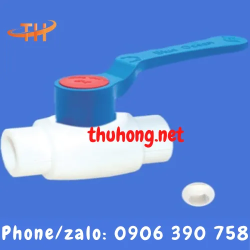 VAN BI NHỰA RẮC CO GẠT 2 ĐẦU