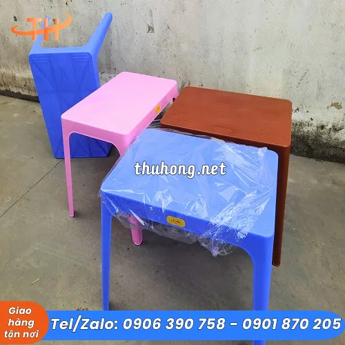 BÀN NHỰA CHỮ NHẬT