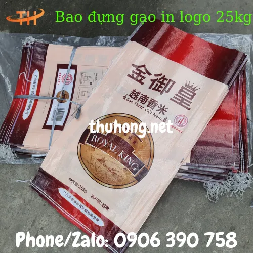 Bao tải pp đựng lúa gạo, nông sản