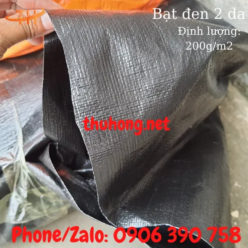 Bạt nhựa xanh cam, đen Hàn Quốc