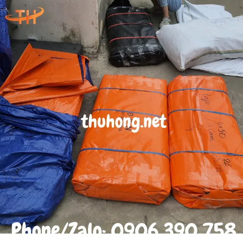 Bạt nhựa xanh cam, đen Hàn Quốc