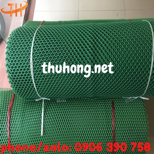 LƯỚI NHỰA CỨNG LÀM CHUỒNG GÀ VỊT XANH ĐẬM