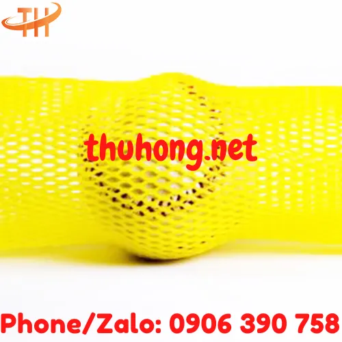 LƯỚI XỐP BỌC TRÁI CÂY 22CM MÀU VÀNG