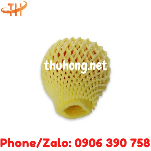 LƯỚI XỐP BỌC TRÁI CÂY 22CM MÀU VÀNG