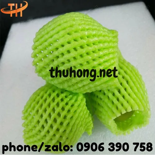 LƯỚI XỐP BỌC TRÁI CÂY 15CM MÀU XANH