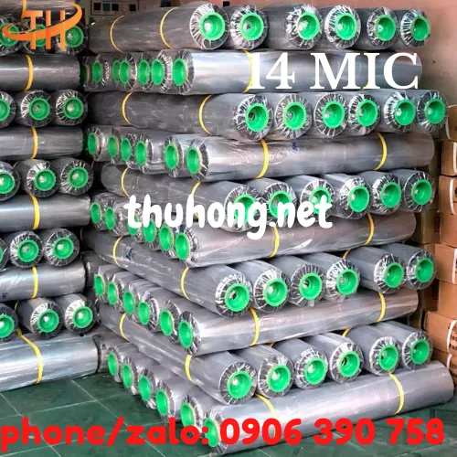 MÀNG PHỦ NÔNG NGHIỆP PE ĐEN 14 MIC