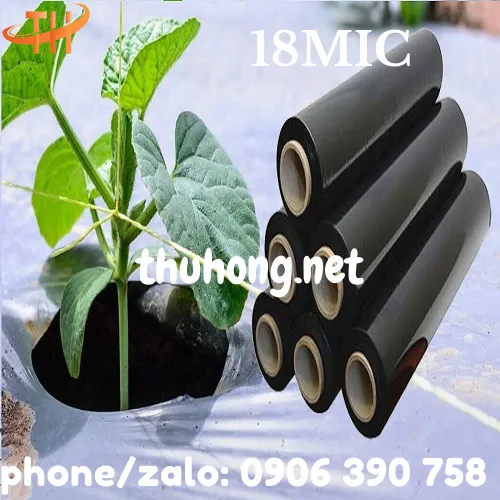 MÀNG PHỦ NÔNG NGHIỆP PE ĐEN 18 MIC