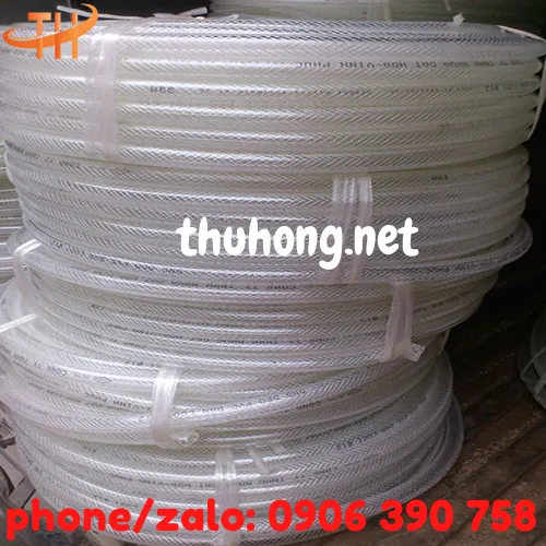ỐNG NHỰA LƯỚI DẺO PVC  PHI 16 TRẮNG