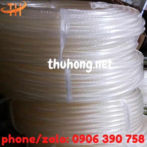 ỐNG NHỰA LƯỚI DẺO PVC  PHI 16 TRẮNG