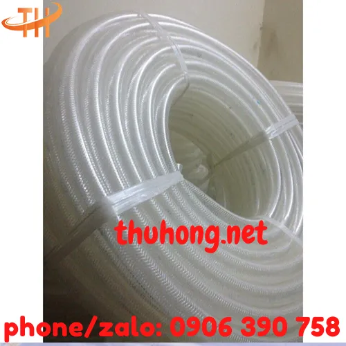 ỐNG NHỰA LƯỚI DẺO PVC  PHI 16 TRẮNG