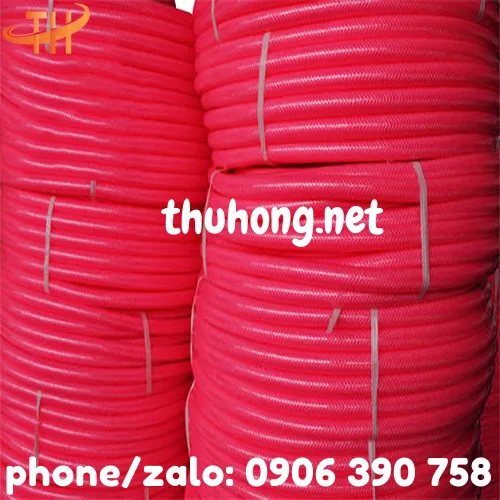 ỐNG NHỰA LƯỚI DẺO PVC ĐỎ PHI 25