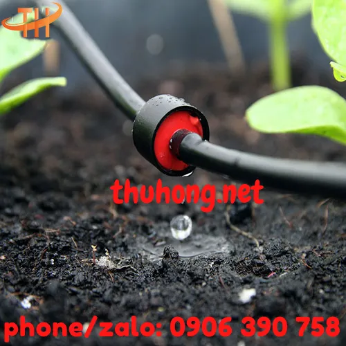 ỐNG TƯỚI NHỎ GIỌT PHI 12 KHOẢNG CÁCH 20CM