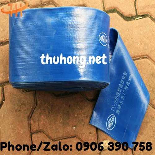 ỐNG VẢI BẠT CỐT DÙ MÀU XANH PHI 200MM