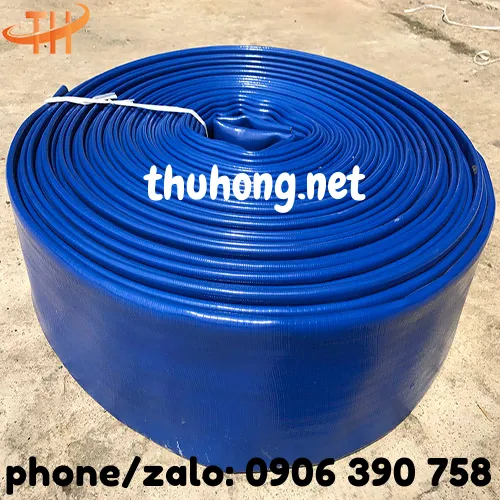 ỐNG VẢI BẠT CỐT DÙ MÀU XANH PHI 200MM