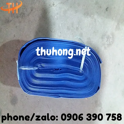 ỐNG VẢI BẠT CỐT DÙ MÀU XANH PHI 200MM