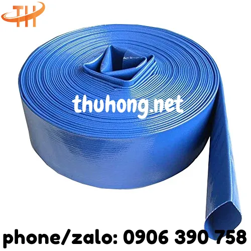 ỐNG VẢI BẠT CỐT DÙ MÀU XANH PHI 100MM