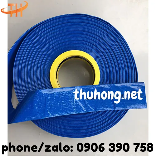 ỐNG VẢI BẠT CỐT DÙ MÀU XANH PHI 40MM