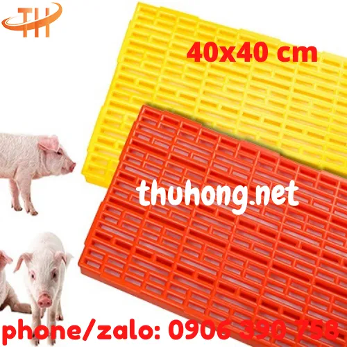 SÀN NHỰA NUÔI HEO 40x40