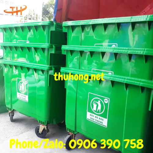 THÙNG ĐỰNG RÁC BẰNG NHỰA