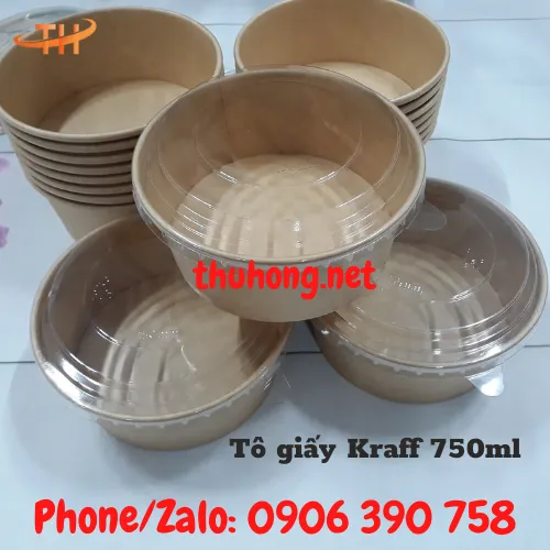 TÔ GIẤY ĐỰNG THỰC PHẨM ĐỦ DUNG TÍCH