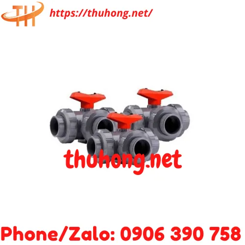 VAN BI NHỰA 3 NGÃ PVC