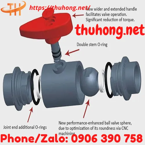 VAN BI NHỰA ĐÀI LOAN