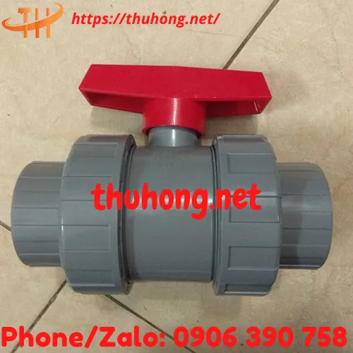 VAN BI RẮC CO ĐÔI NHỰA PVC - UPVC