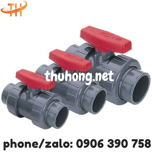 VAN BI RẮC CO ĐÔI NHỰA PVC - UPVC