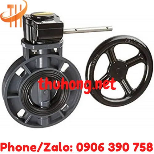 VAN BƯỚM NHỰA TAY QUAY PVC - UPVC