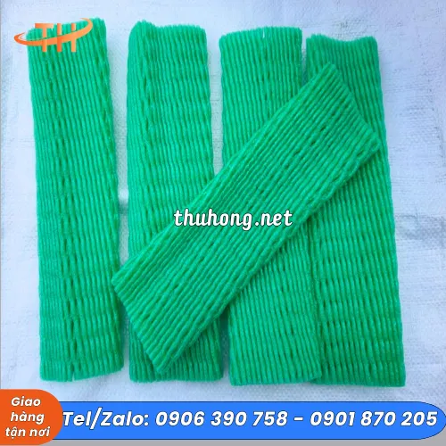 LƯỚI XỐP BỌC TRÁI CÂY 22CM MÀU XANH