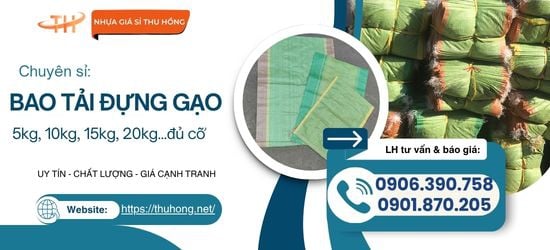 Nơi Cung Cấp Bao Đựng Gạo 5kg 10kg 15kg 20kg 25kg Tại HCM Giá Tốt Nhất