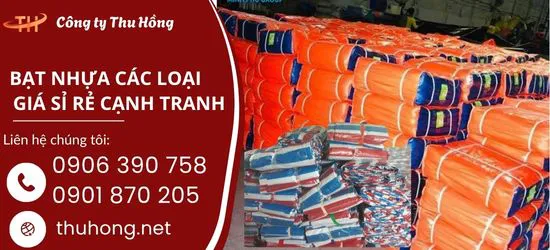 Bạt nhựa đa dạng mẫu mã kích cỡ bỏ sỉ giá bán buôn rẻ nhất