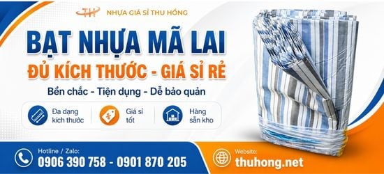 Bạt sọc Mã Lai giá sỉ, bền chắc, đa dụng, giao nhanh tại TPHCM