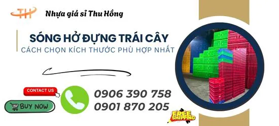 Kích thước sóng nhựa hở phổ biến và cách chọn đúng nhu cầu sử dụng