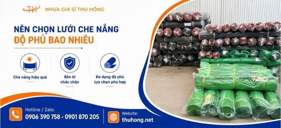 Nên Chọn Lưới Che Nắng 60%, 70% Hay 80% Cho Nhà Vườn?