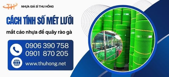 Cách Tính Số Mét Lưới Mắt Cáo Nhựa Cần Mua Để Rào Vườn