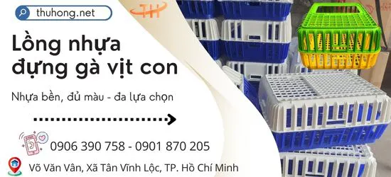 Mua lồng nhựa đựng gà vịt vận chuyển ở đâu rẻ, bền và uy tín