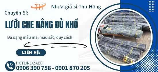 Điểm lựa chọn lưới che nắng giá sỉ, uy tín, nguồn cung ổn định tại HCM