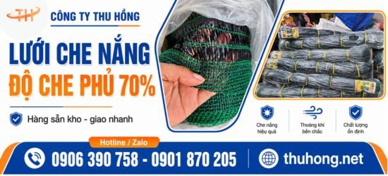 Lưới che nắng 70% có phù hợp cho nhà vườn? Cách lựa chọn đúng nhu cầu