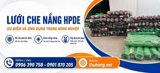 Lưới Che Nắng HDPE Là Gì? Ưu Điểm Và Ứng Dụng Trong Nông Nghiệp