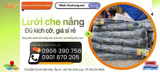 Mua lưới che nắng ở đâu sỉ rẻ giá tốt tại HCM
