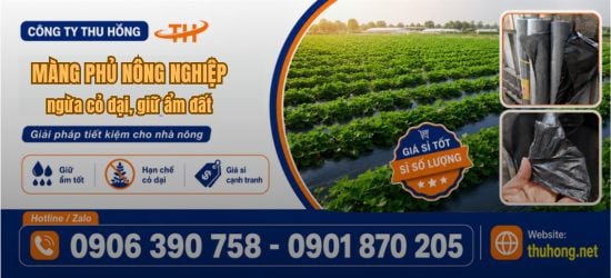 Màng Phủ Nông Nghiệp Trải Luống Đất Trồng – Đủ Khổ, Đủ Độ Dày Giá Sỉ