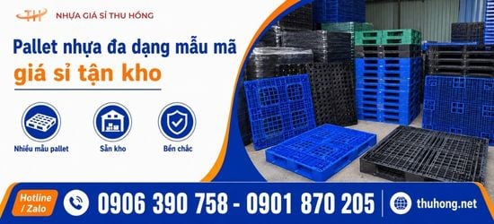 MUA SỈ PALLET NHỰA ĐỦ MÀU ĐỦ MẪU GIÁ ƯU ĐÃI TẠI TPHCM