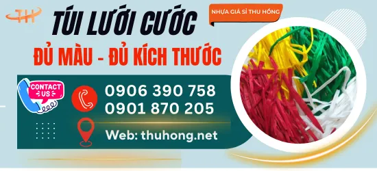 Túi lưới cước đủ màu đủ kích thước bán buôn sỉ rẻ tại HCM